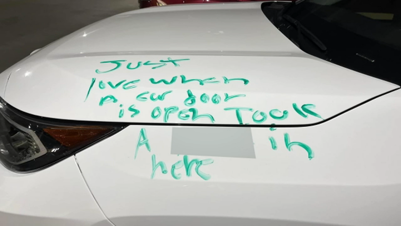 'You had nothing better to do?' Crude messages painted on senior citizens' cars in Raleigh - Vimarsana News
