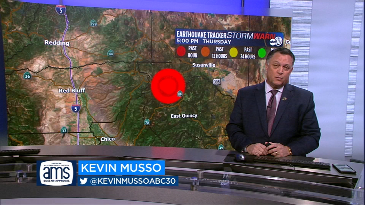 5.5 magnitude earthquake strikes Plumas County in Northern California, USGS says