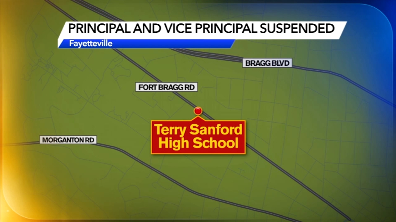 Terry Sanford High School principal, vice principal suspended