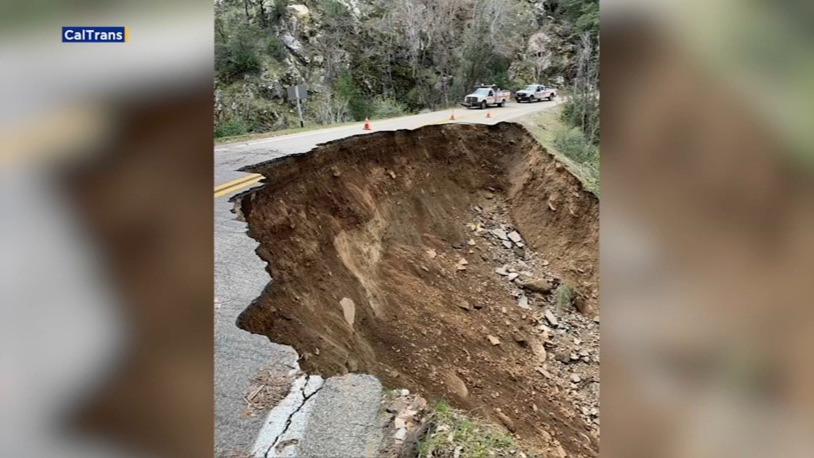 Portion of Highway 180 to be closed due to collapsed roads - Vimarsana News
