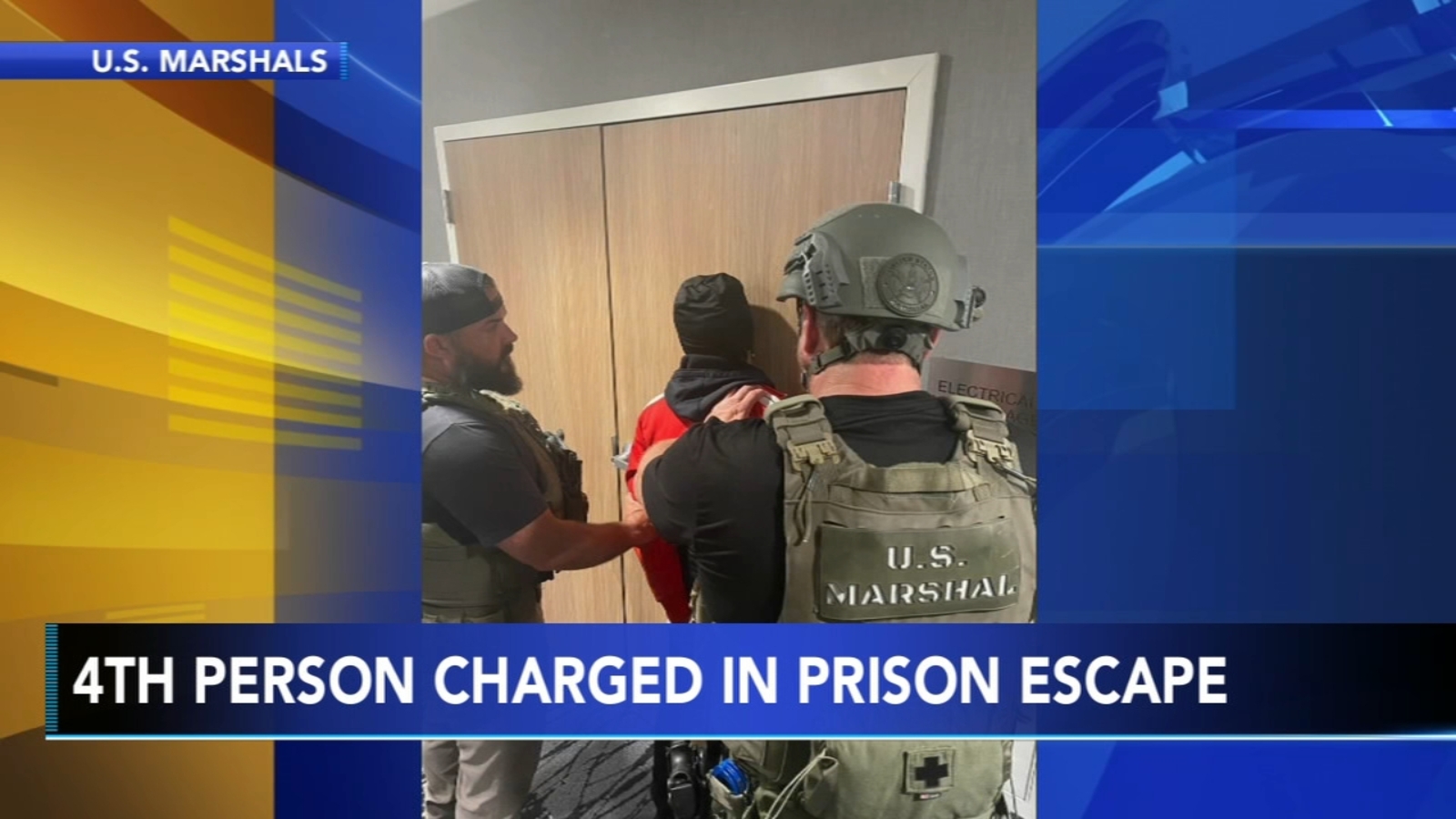 4th person charged in connection with Philadelphia prison break; murder suspect Ameen Hurst, still on the run - Vimarsana News