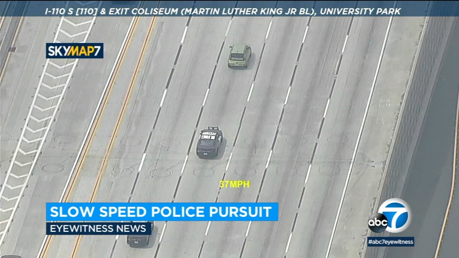 Driver does donuts in front of WGA strikers in Burbank before fleeing scene, leading CHP on wild chase down 110 Freeway - Vimarsana News