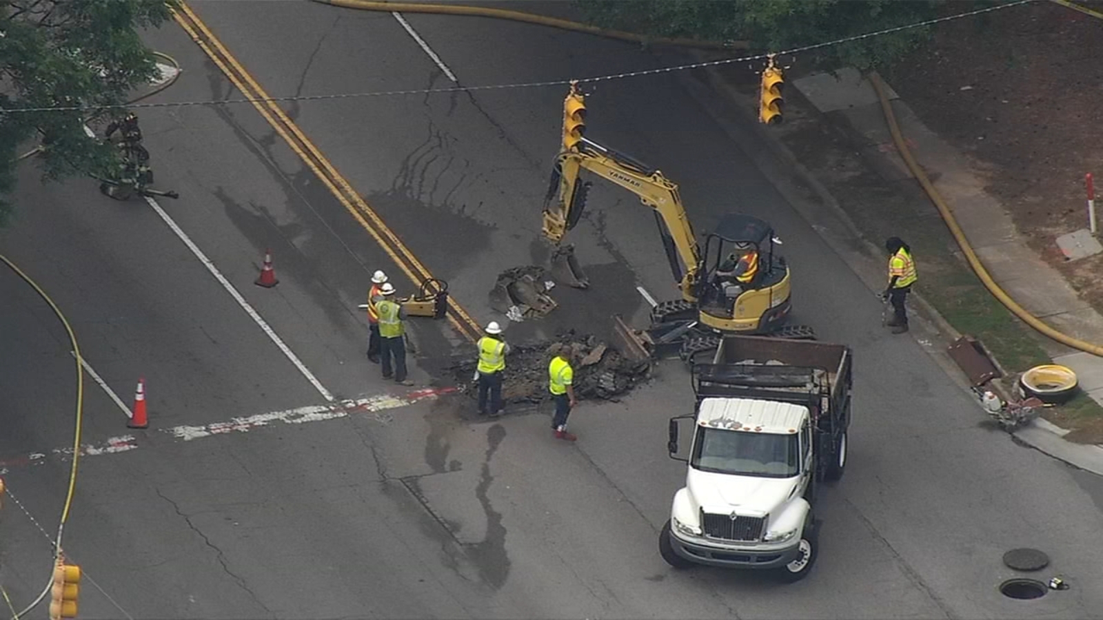 Stretch of Six Forks Road in Raleigh reopens hours after gas leak