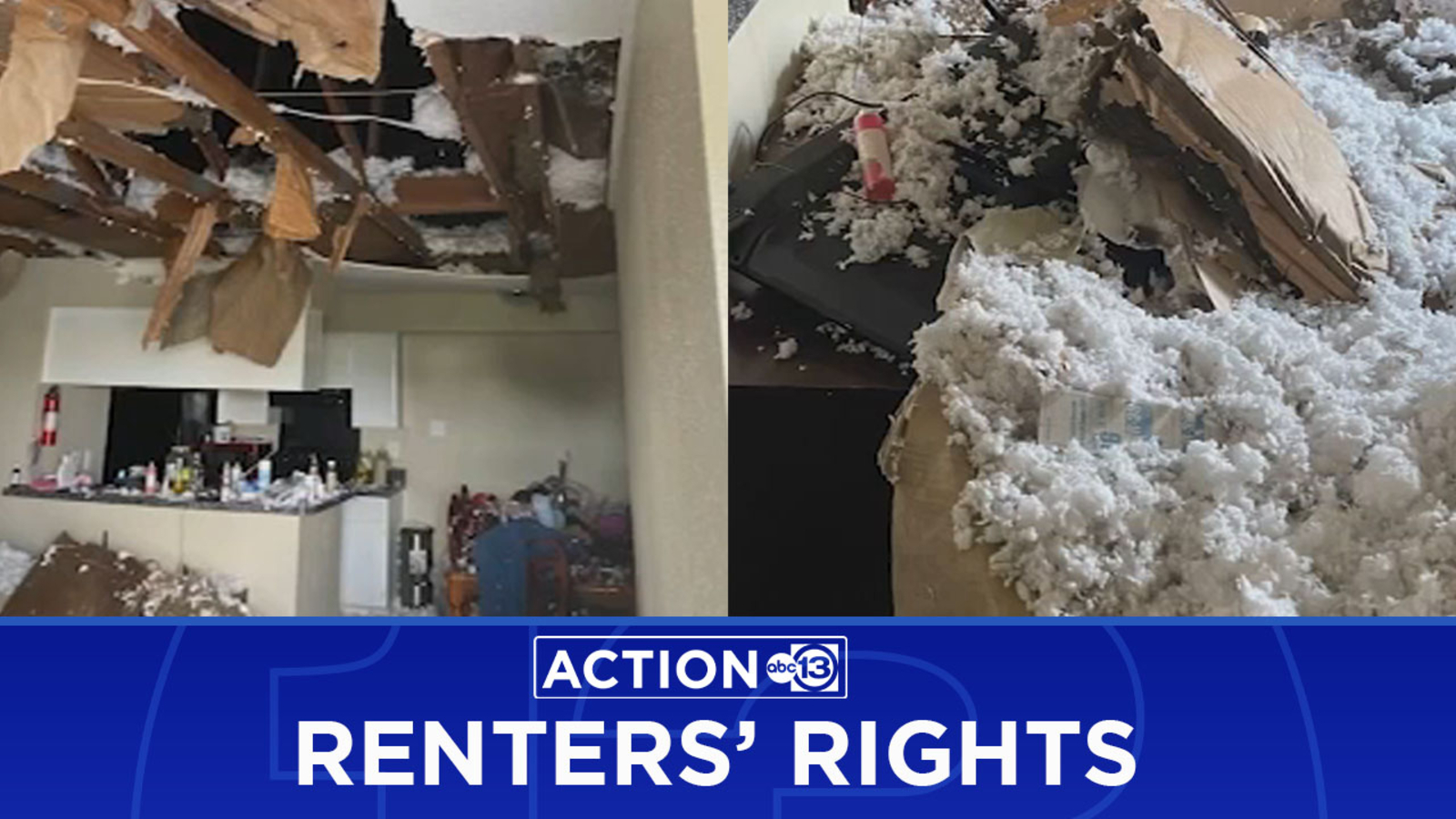 ABC13 Renters' Rights: Ceiling collapse becomes huge headache for southwest Houston family - Vimarsana News