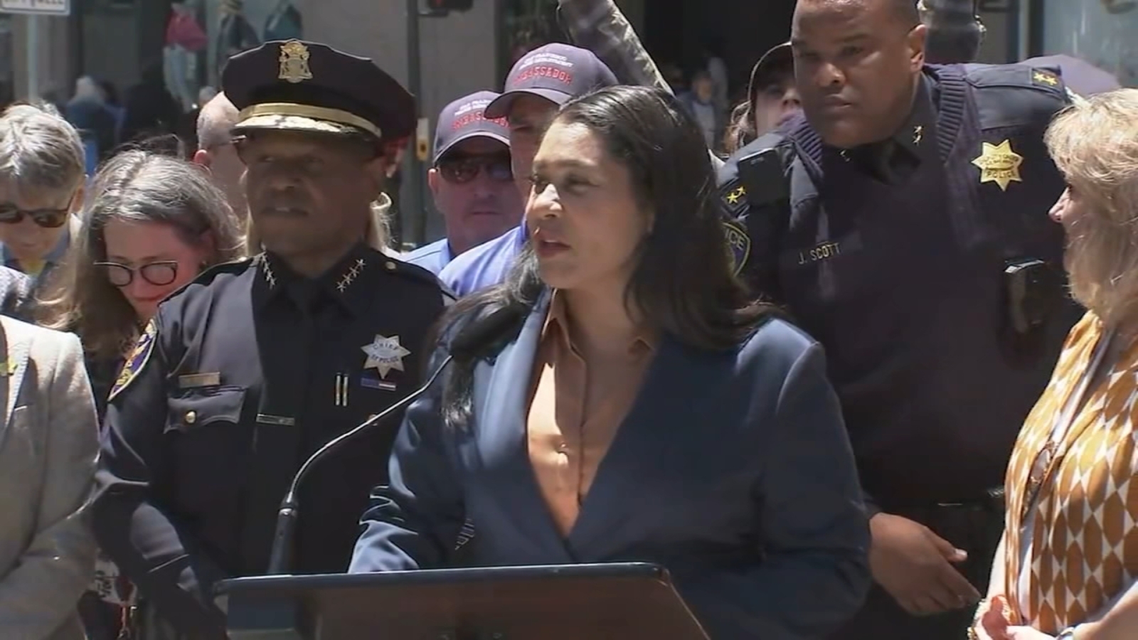 Banko Brown death San Francisco mayor, police chief support district