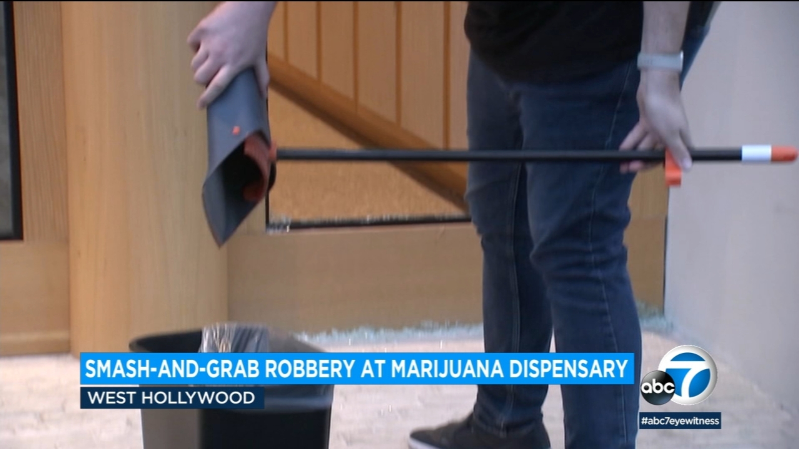 West Hollywood marijuana dispensary victim of smash-and-grab robbery hours after city voted to add LASD positions - Vimarsana News