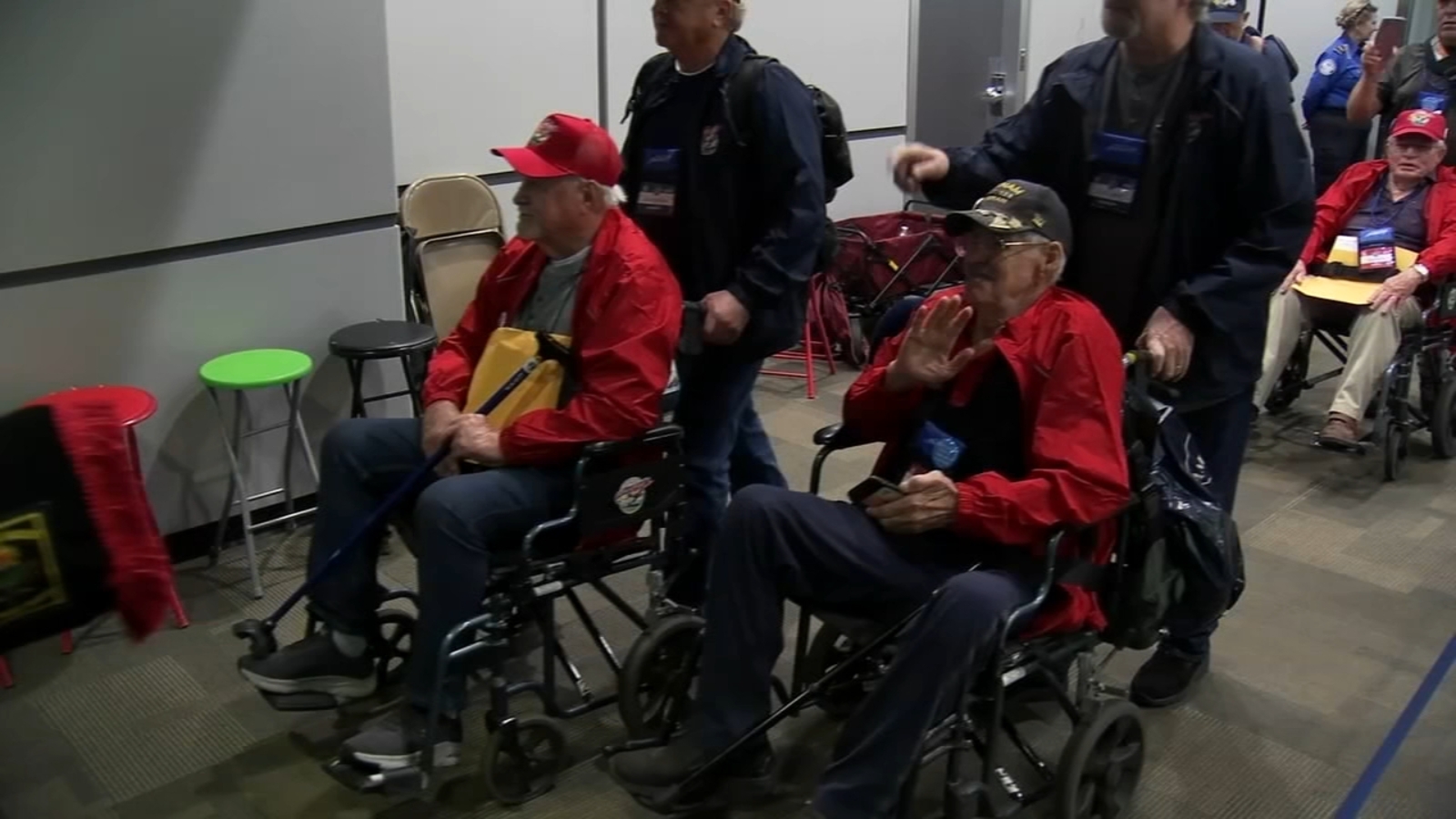 Valley Vietnam Veterans return home from the Honor Flight Valley Vietnam Veterans return home from the Honor Flight