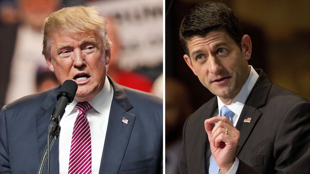 Trump, Ryan pledge to work together despite differences