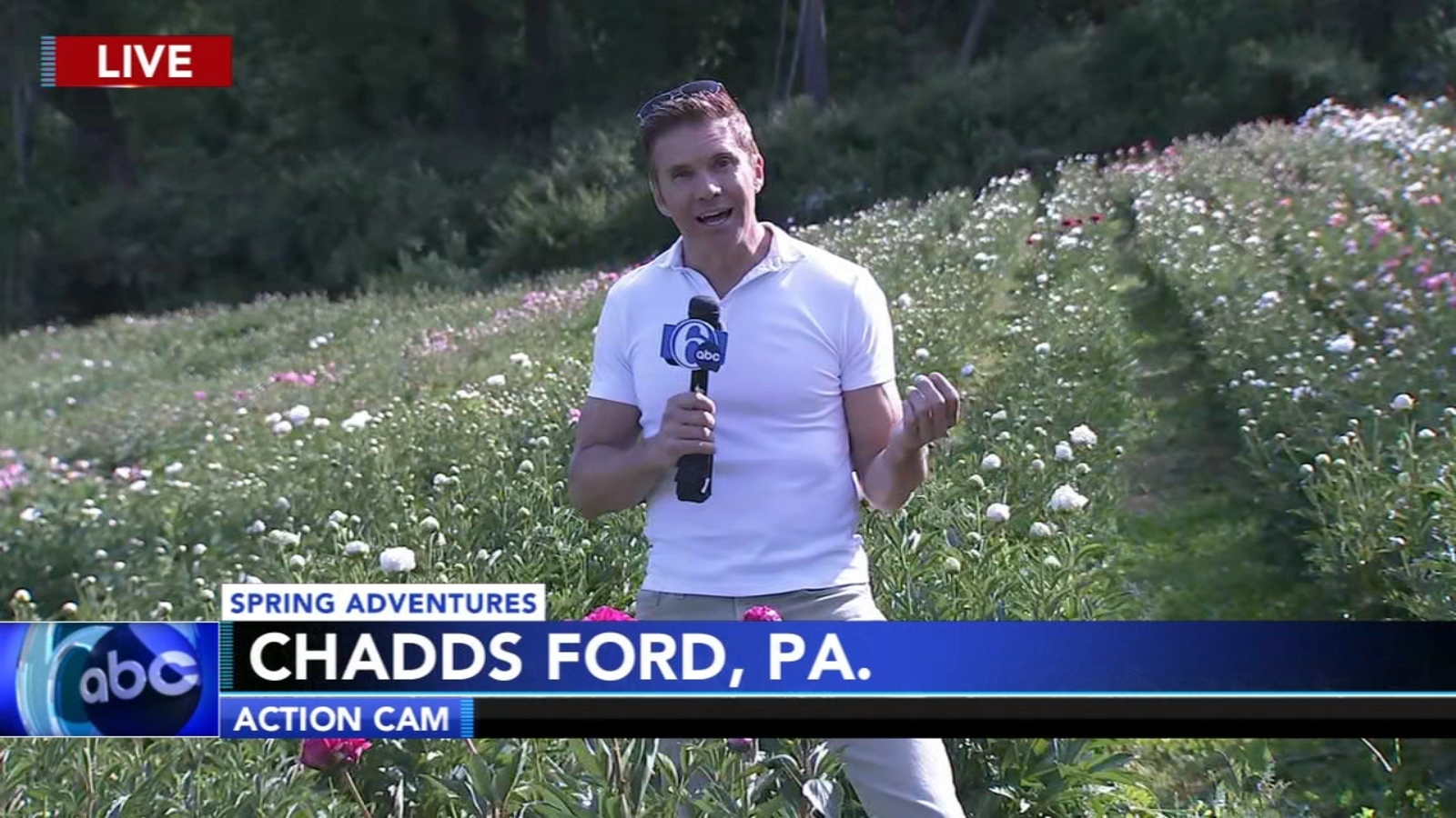 Meteorologist Adam Joseph travels to Chadd's Ford, Delaware County for