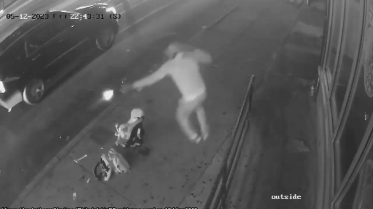 Video shows gunman shooting father in front of baby boy