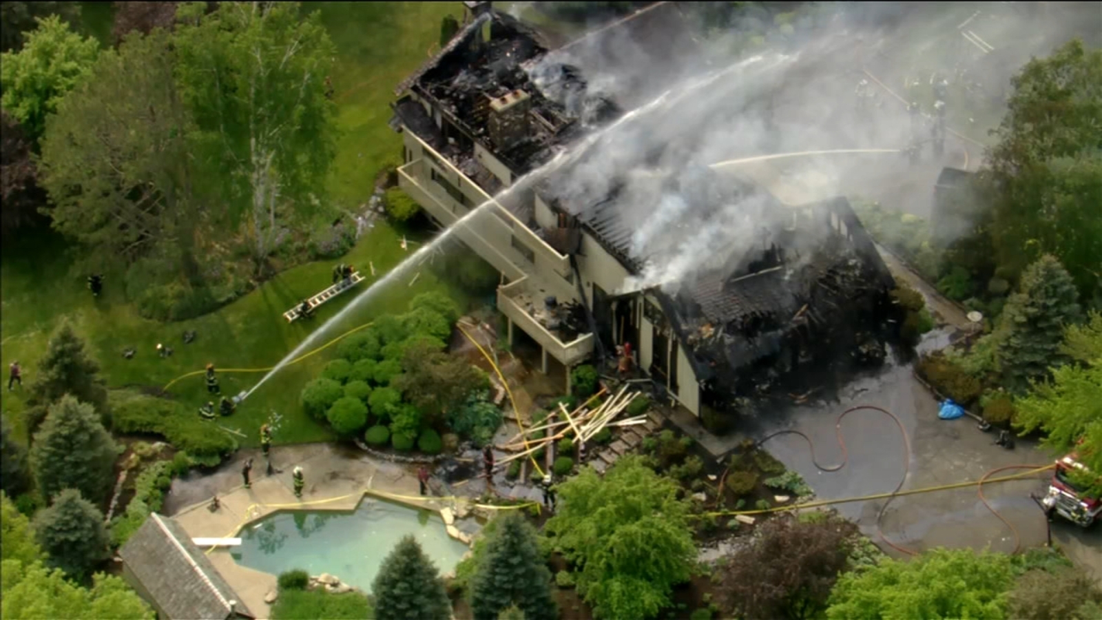 Barrington IL fire Home a total loss after blaze that killed dog on