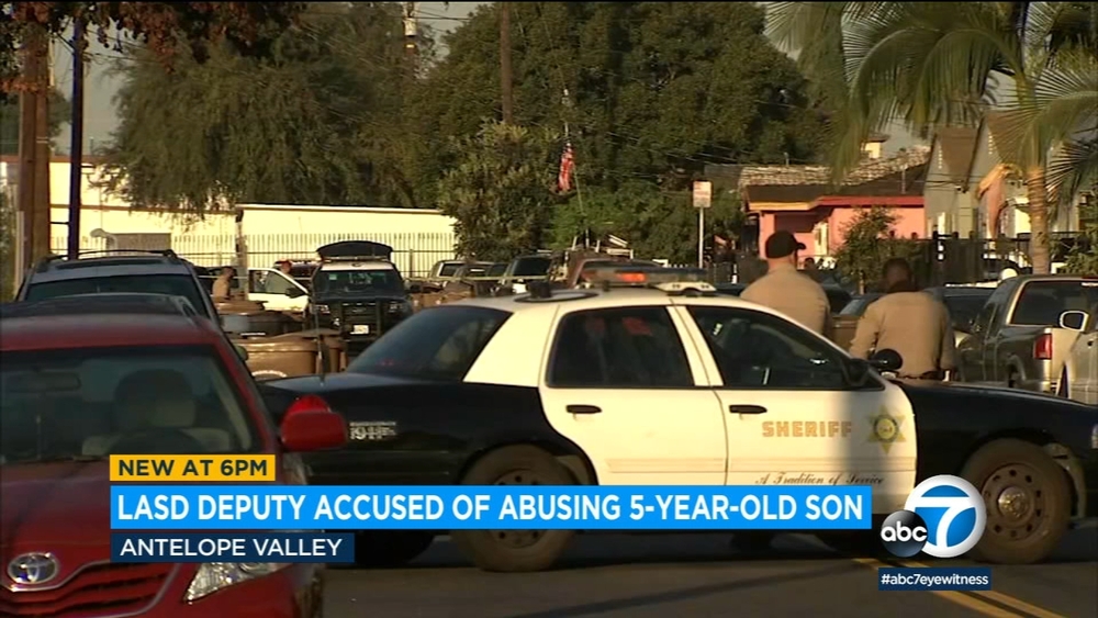 LA sheriff's deputy arrested for suspicion of felony child abuse