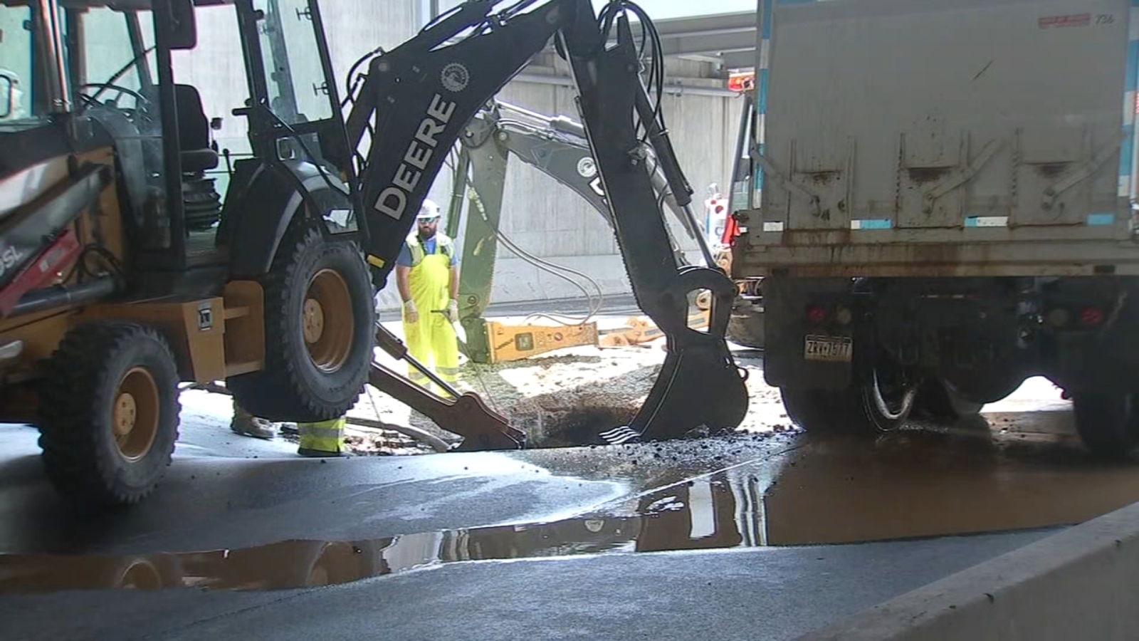Repairs underway after water main break causes problems, road closures in Plymouth Township, Montgomery County - Vimarsana News