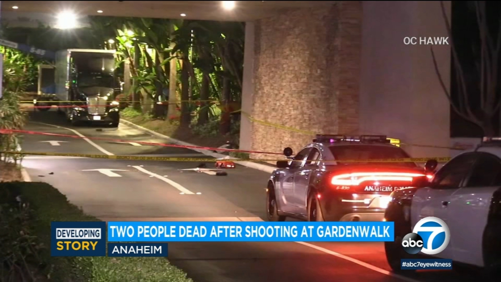 2 people dead after large fight, shooting near Anaheim Gardenwalk, police say - Vimarsana News