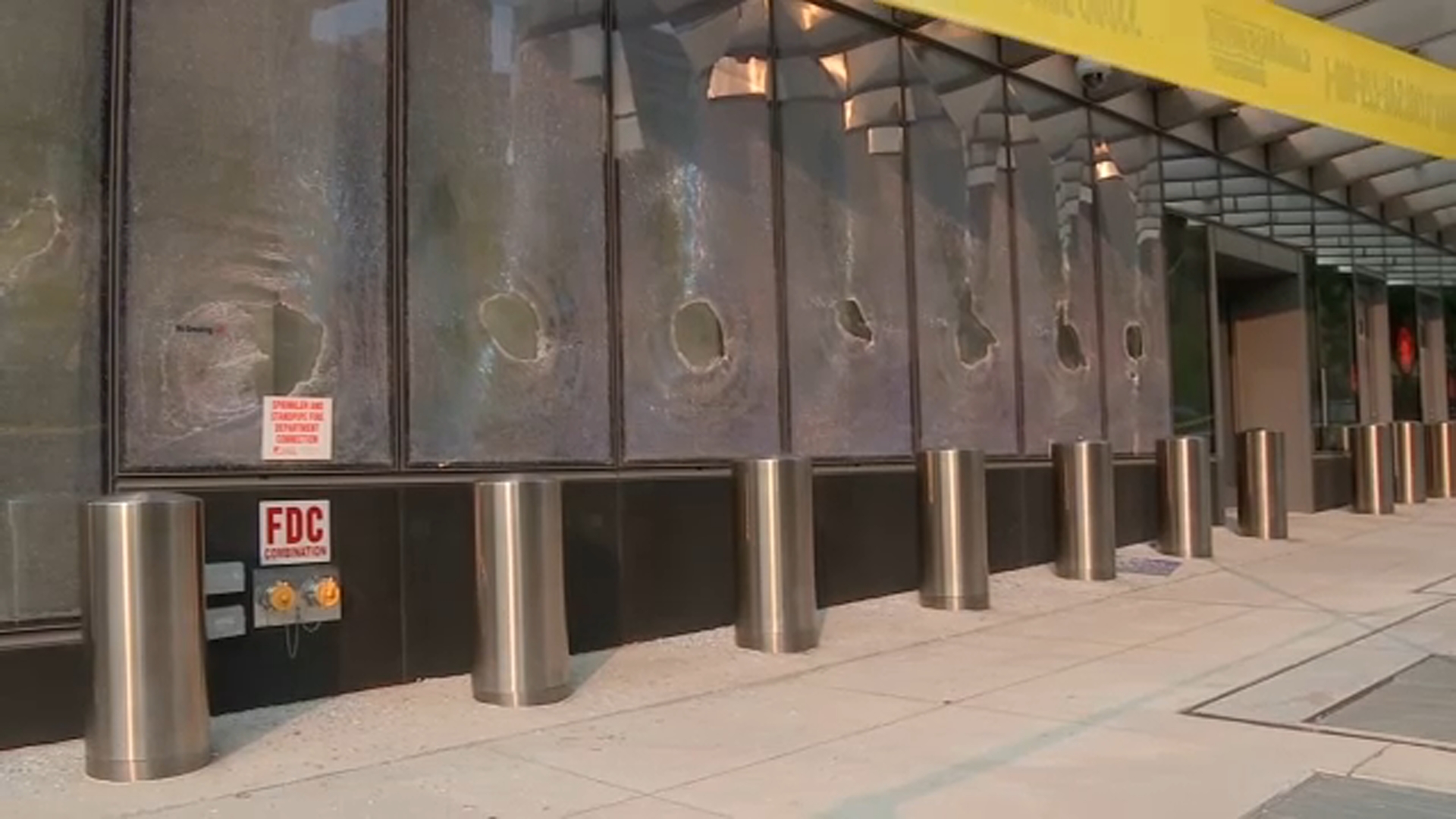 Turkish Consulate windows smashed in Manhattan as election underway