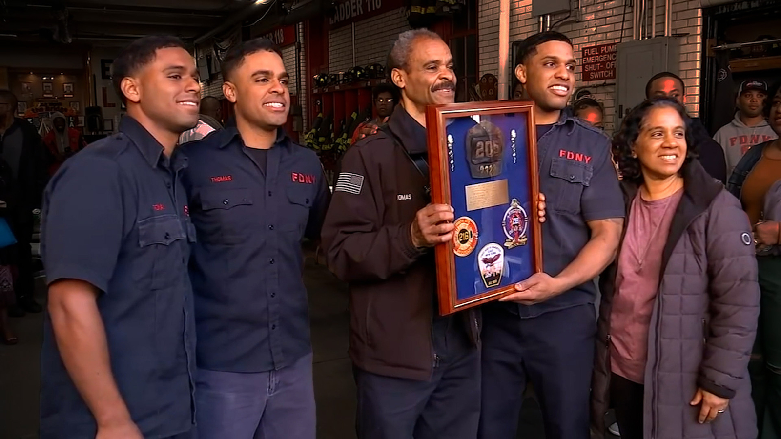 Veteran firefighter who broke barriers retires as 3 sons carry on his legacy - Vimarsana News