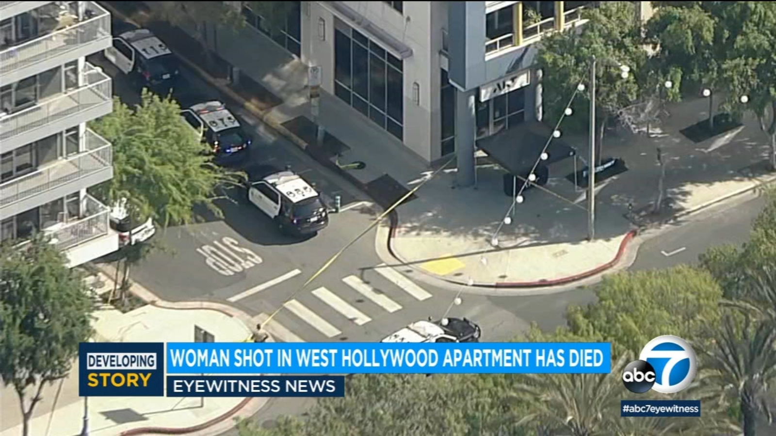 Woman injured through apartment wall in West Hollywood shooting dies ...