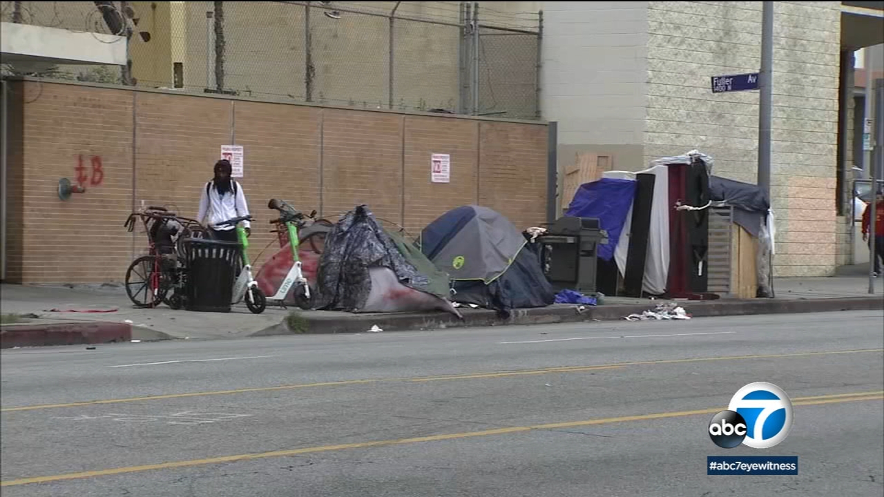 Patience wearing thin over homeless encampment in Hollywood