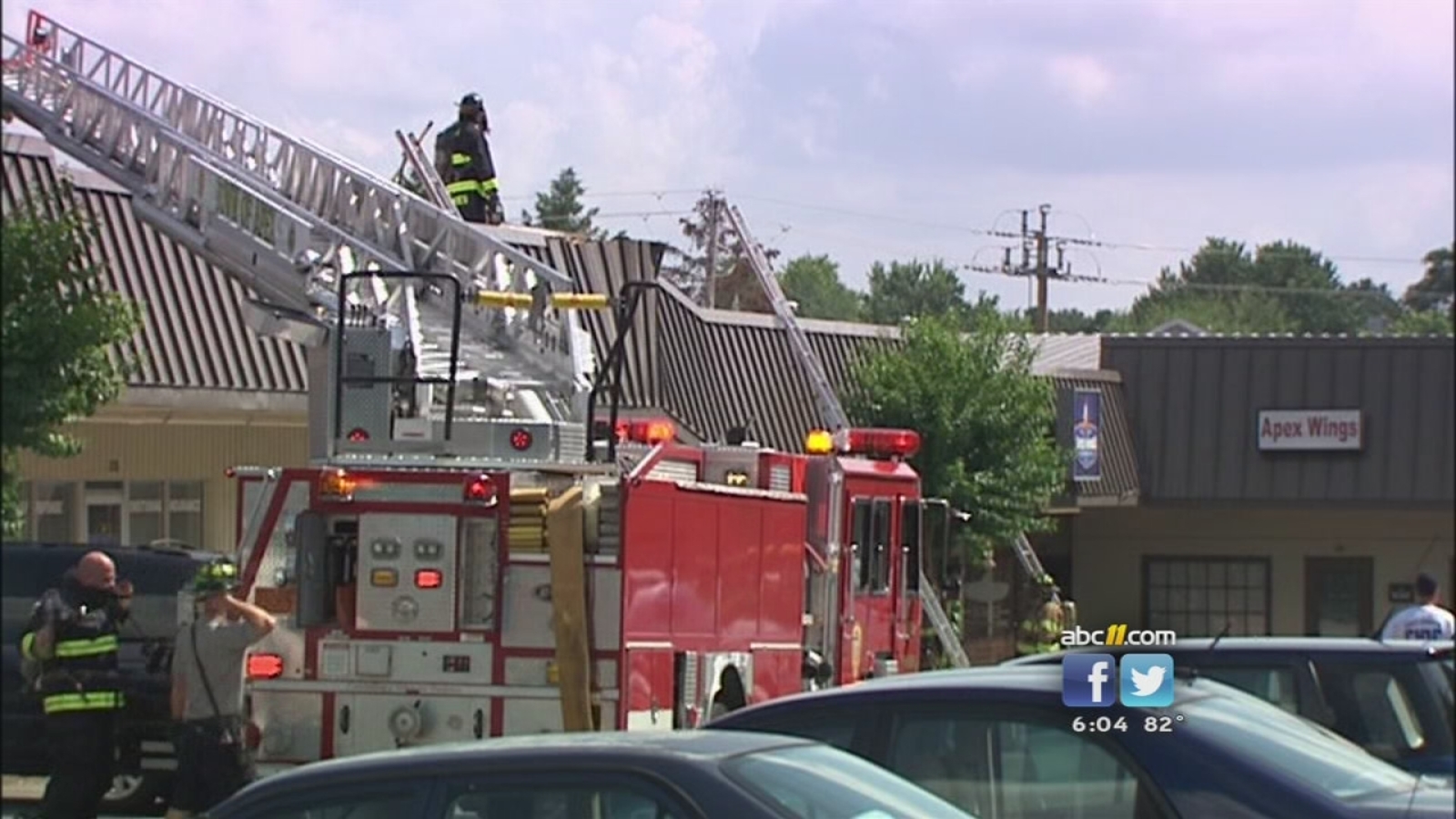 Fire sweeps through Apex business ABC11 RaleighDurham