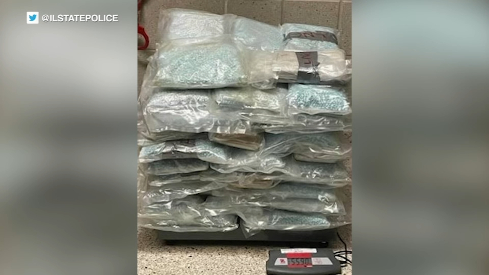 Fentanyl laced pills worth $5-$10M seized in I-57 traffic stop - Vimarsana News
