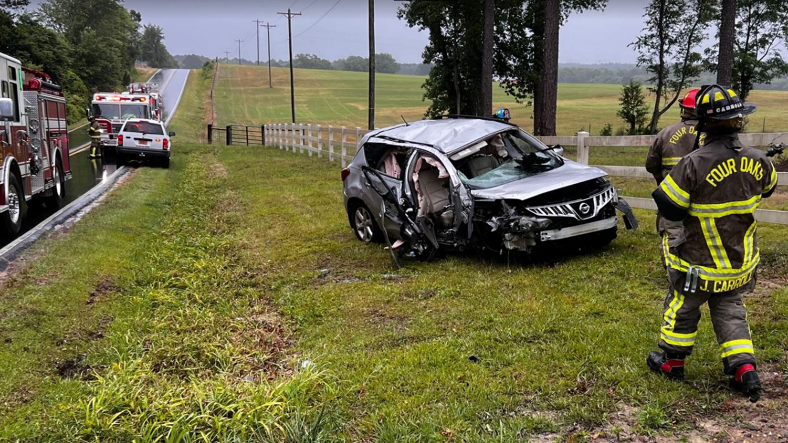 Four Oaks crash | 3 people injured in Johnston County crash - Vimarsana News