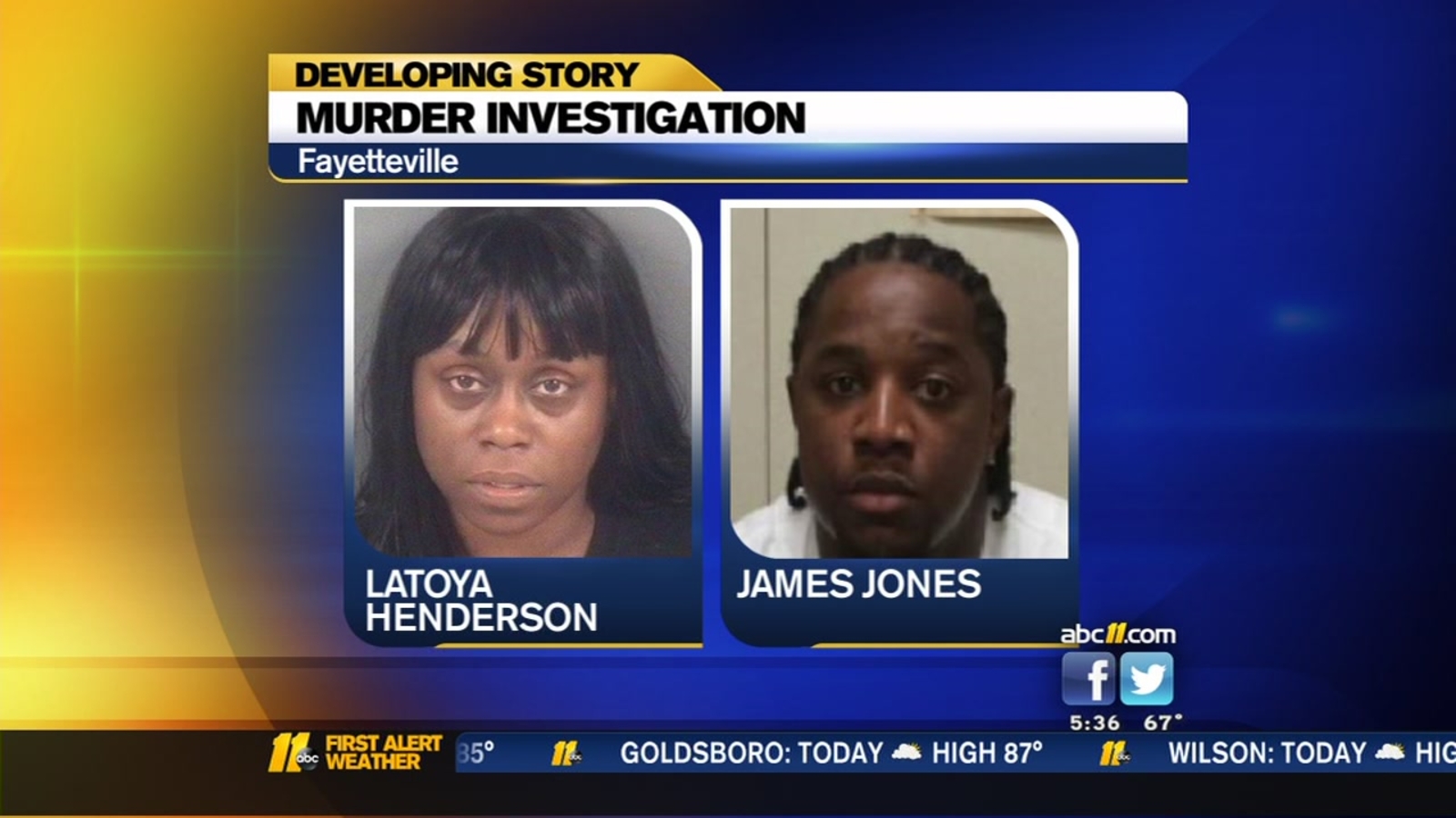 Woman arrested, man turns self in in Fayetteville murder ABC11