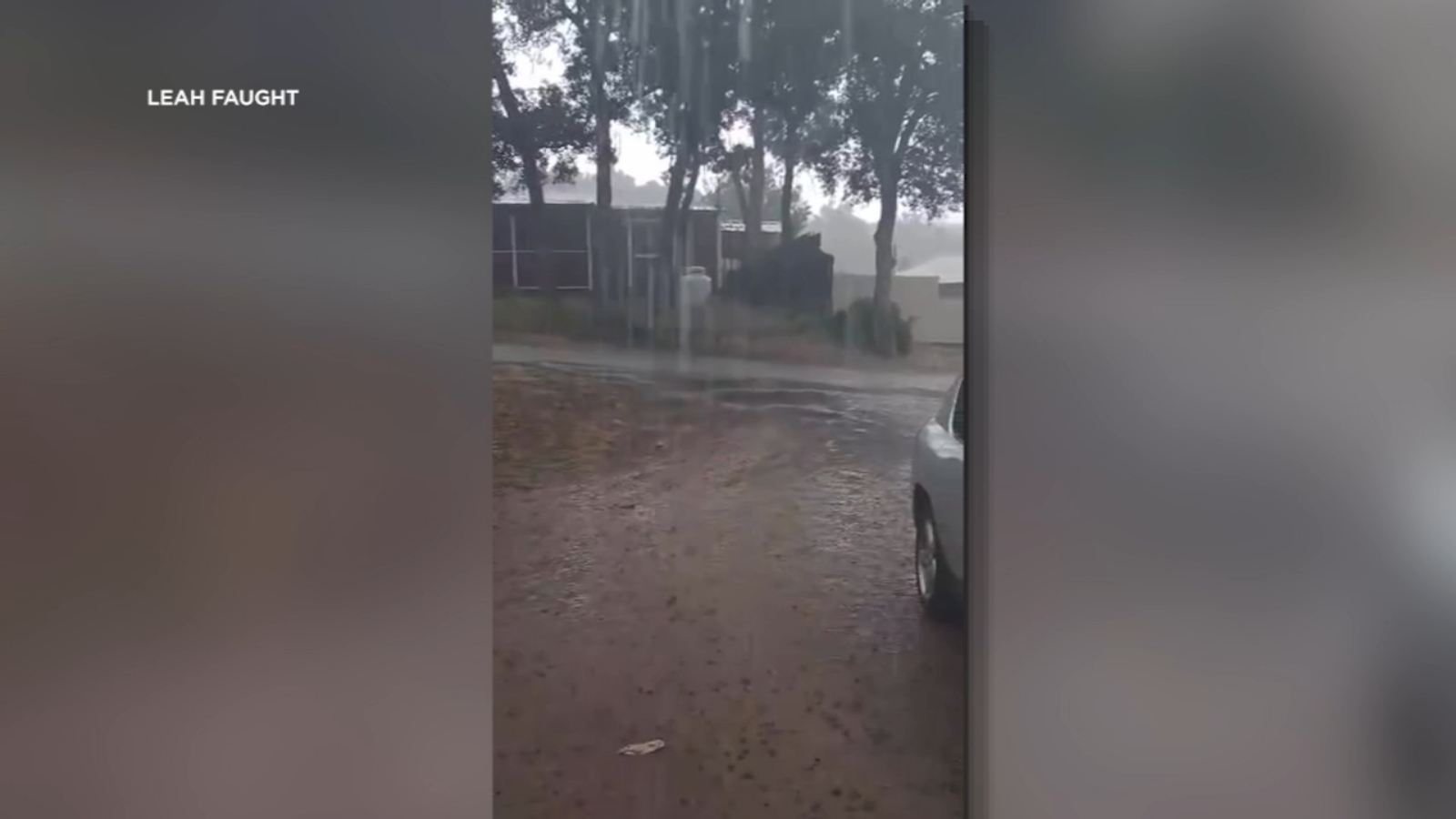 Unusual wet weather in parts of Bay Area storm hits Lake County