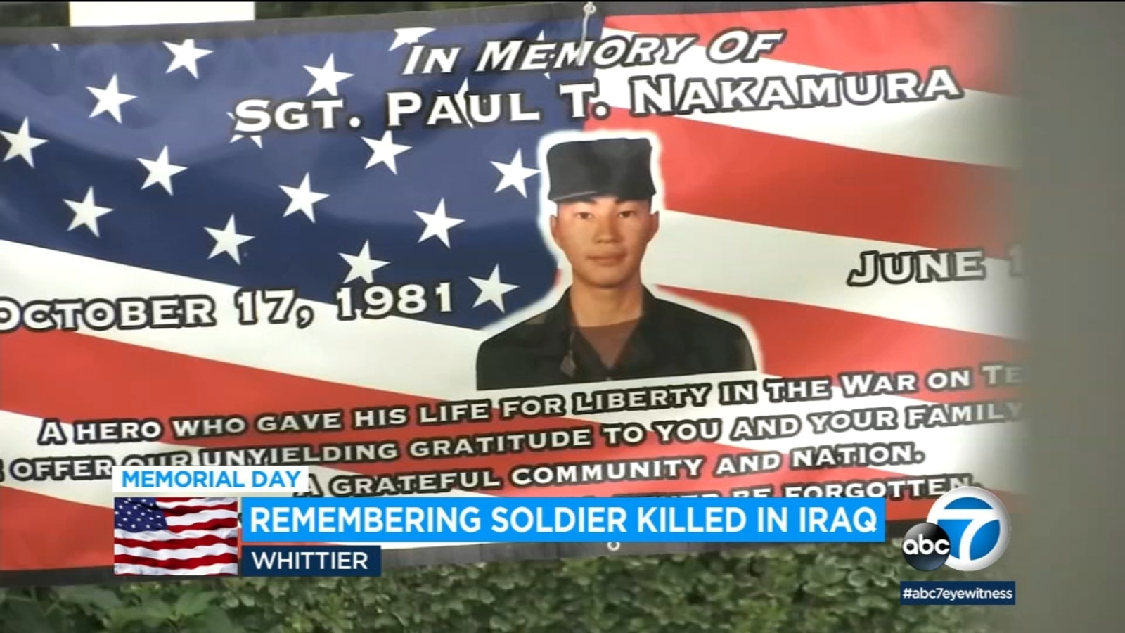 Family of fallen Army sergeant says every day is Memorial Day He was such a special person