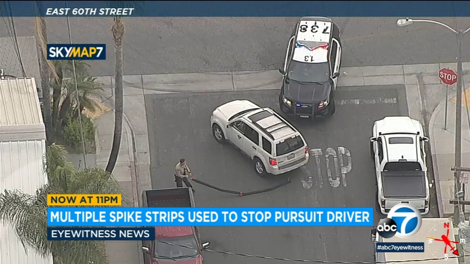 Police chase: Carjacking suspect who led deputies on chase through LA ...