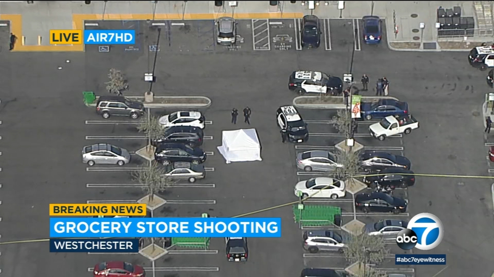 1 person in custody after fatal shooting outside Amazon Fresh grocery store in Westchester area, police say - Vimarsana News