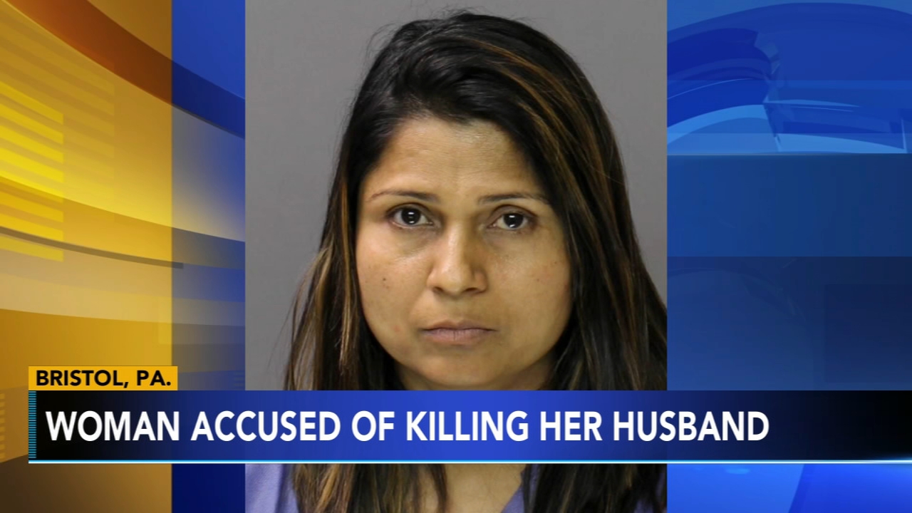 Levittown woman accused of killing husband at Bristol Borough Wharf