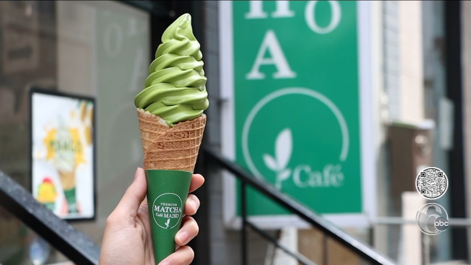 Ice cream and teas find their perfect matcha at Cafe Maiko in Chinatown