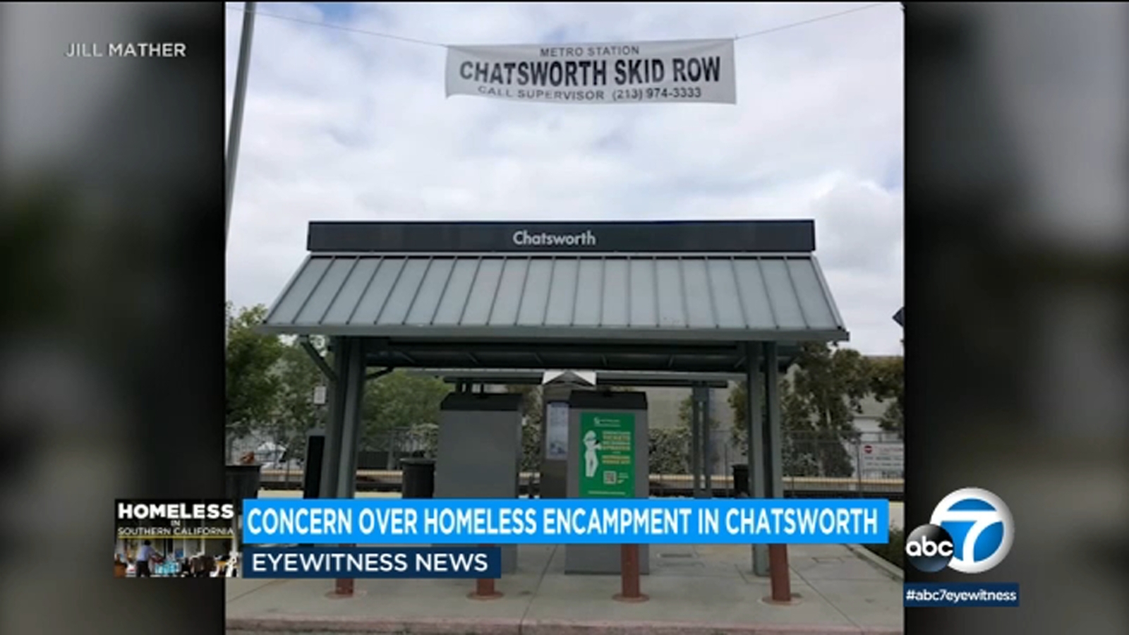 Homeless encampment dubbed 'Chatsworth Skid Row' leaves residents frustrated with county and city - Vimarsana News