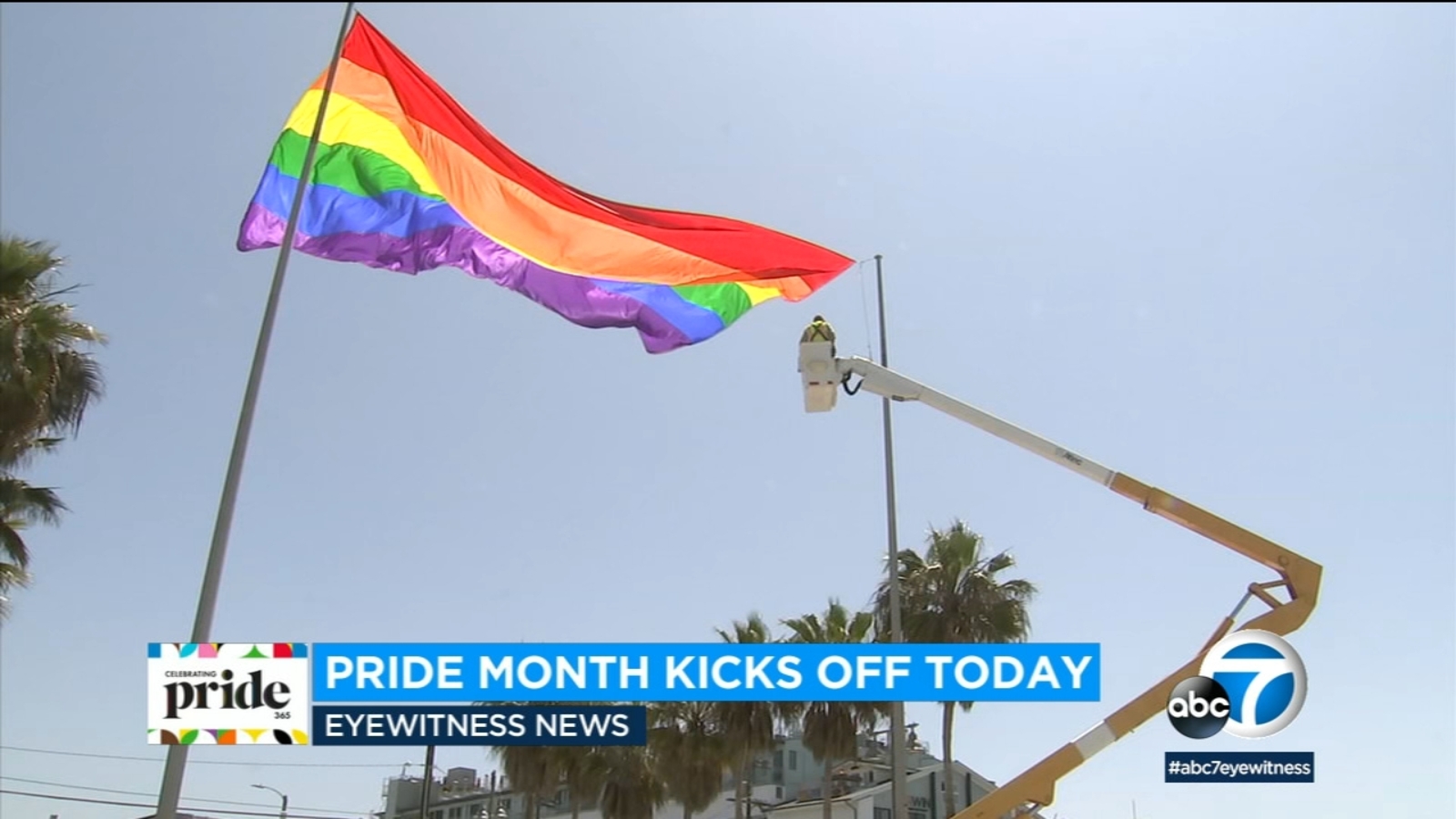 Pride Month: LA County to raise Progress Pride Flag over downtown Hall of Administration for the 1st time - Vimarsana News