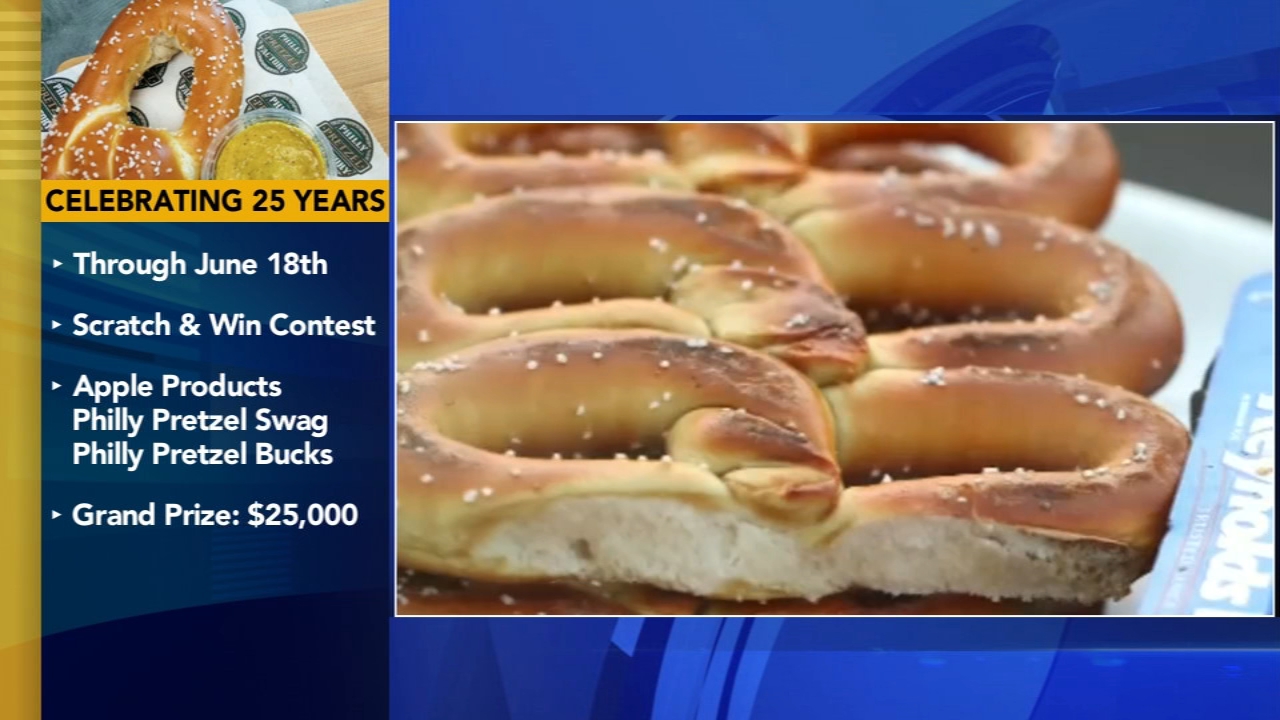 Philly Pretzel Factory celebrates 25th anniversary with prize contest