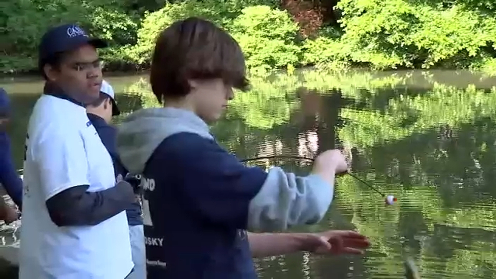 Be Kind Teen organizes day of fishing for special needs kids in