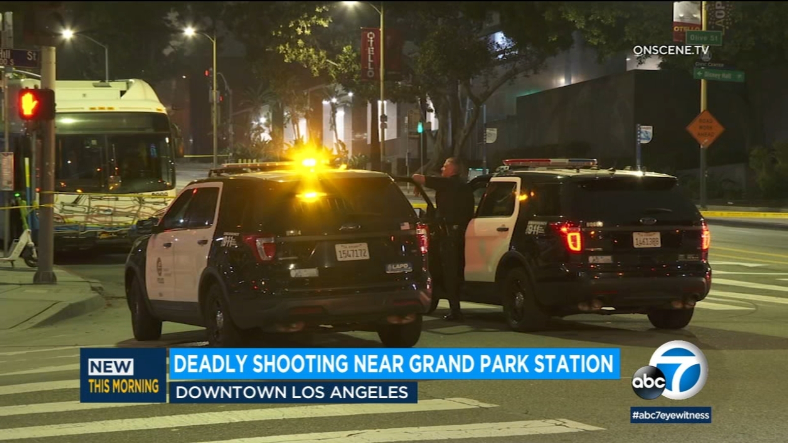 Man found shot to death near Grand Park Metro station in downtown LA ...