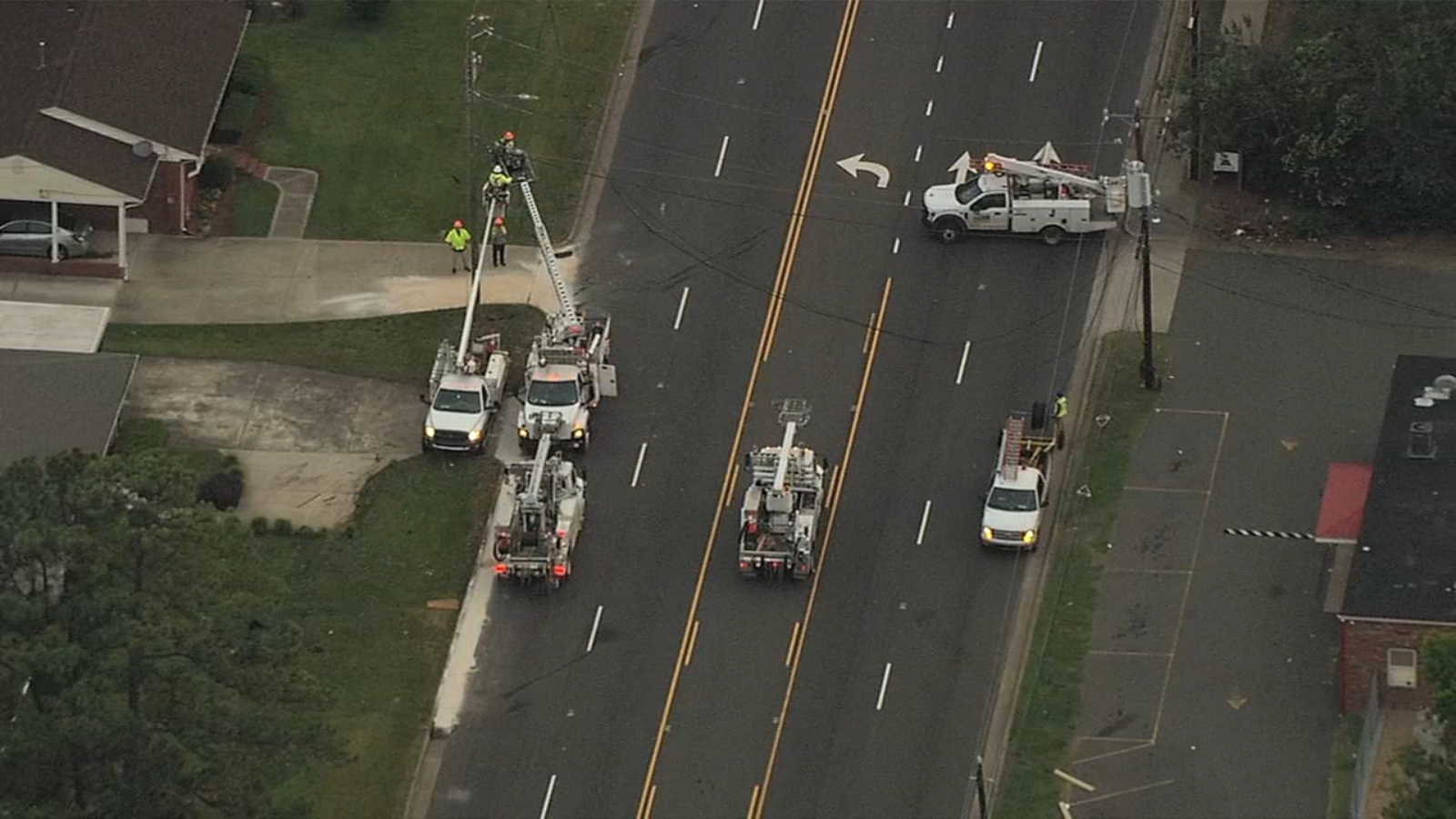 Part of Duke Street in Durham back open after downed power lines ...