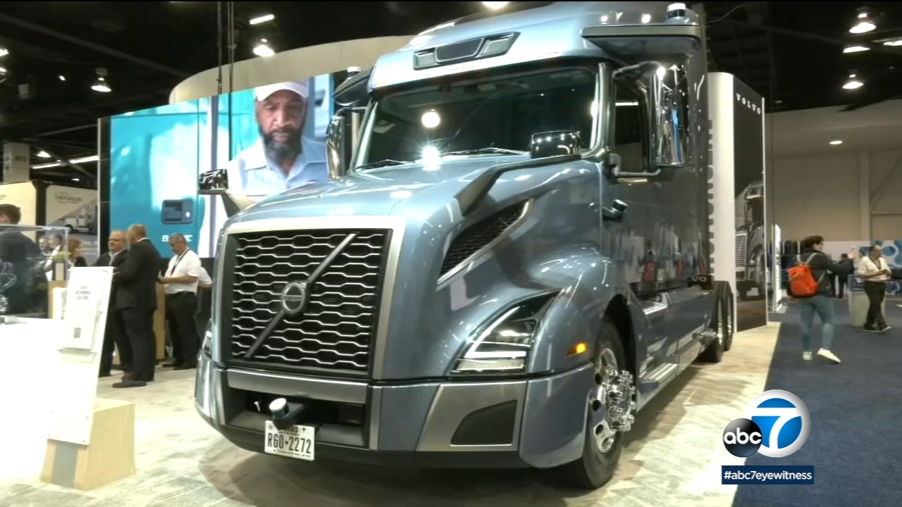 Here's how the trucking industry is working to go green in California