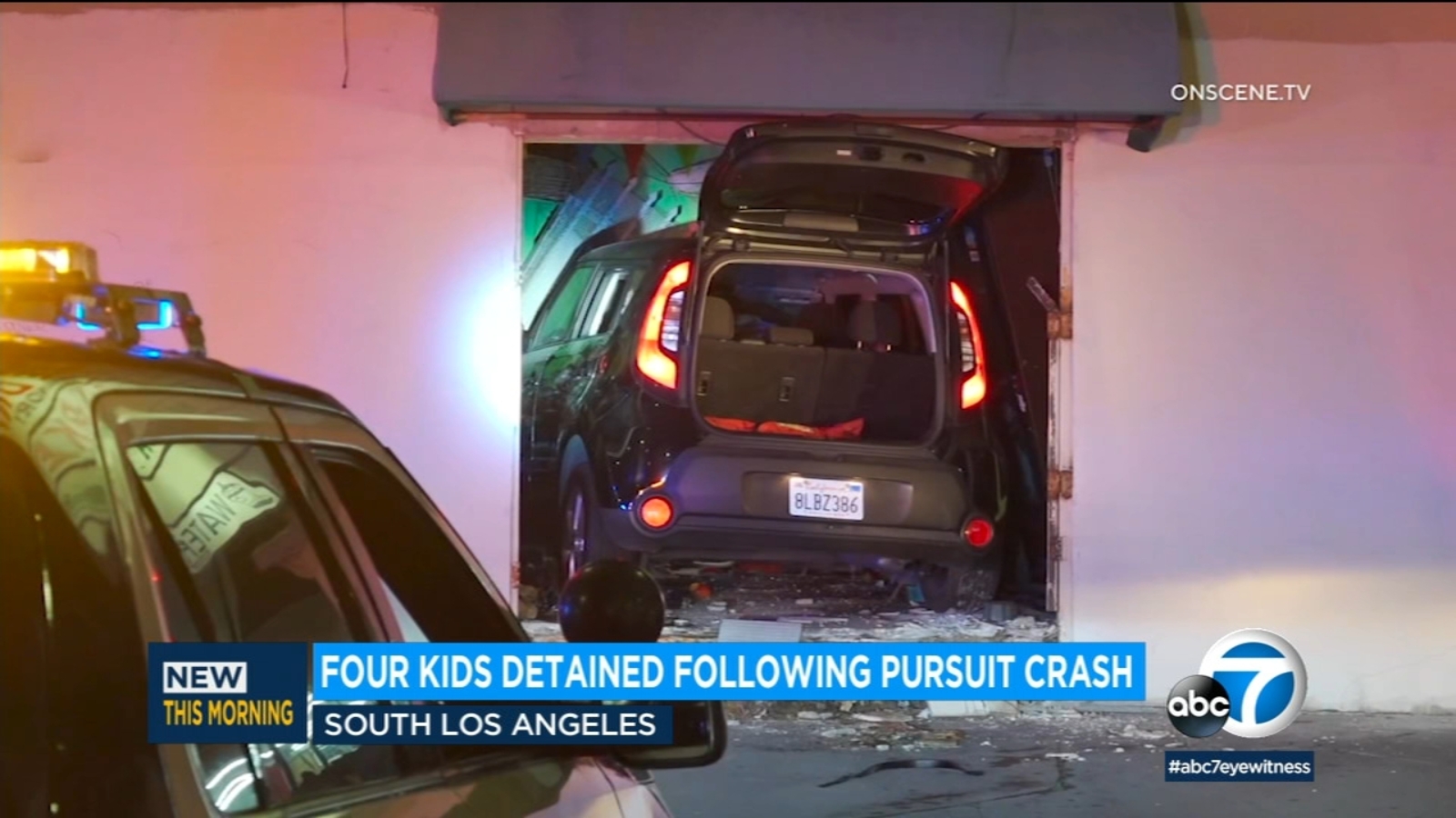 4 kids detained after wild police chase in South Los Angeles - ABC7 Los ...