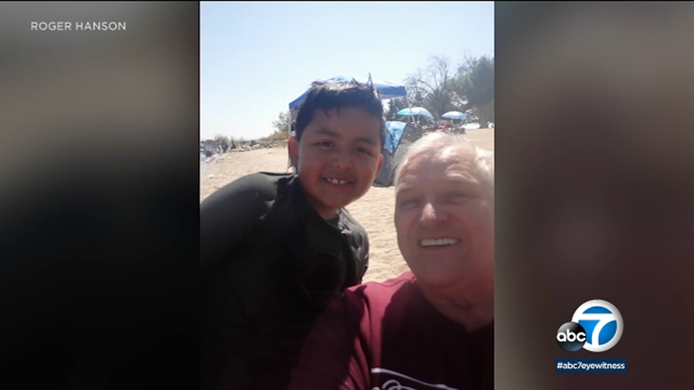 SoCal boy, 7, retrieves and returns man's prized camera lost in lake