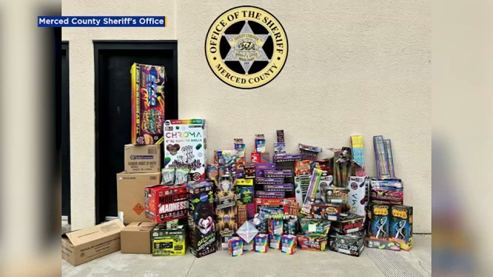 Deputies uncover 270 pounds of illegal fireworks at Winton home Deputies uncover 270 pounds of illegal fireworks at Winton home