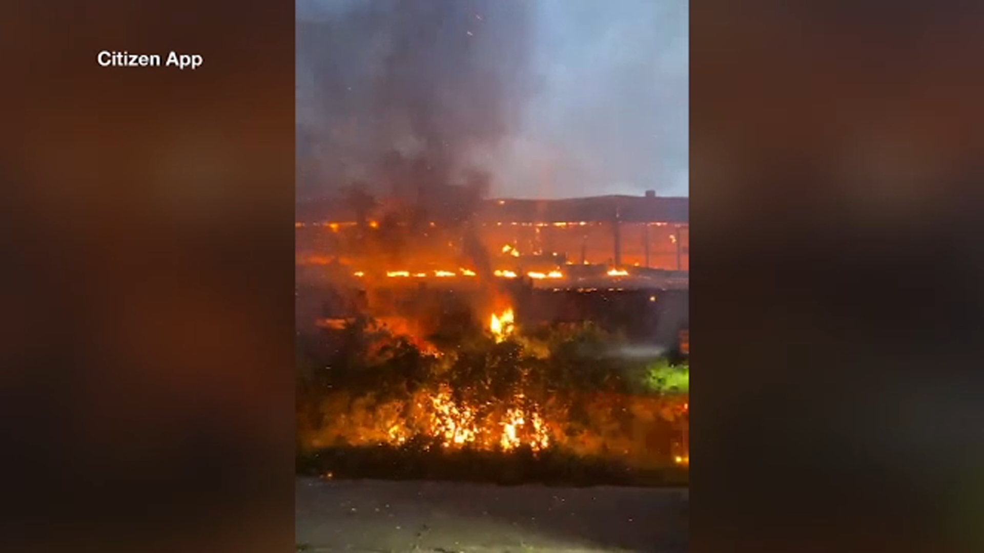 Large 3 story building catches fire in Rockaways