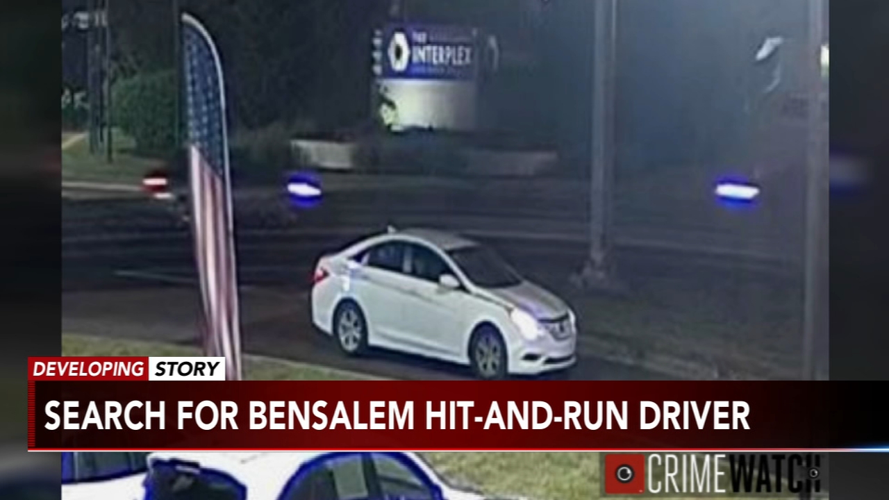 Man critical after hit and run in Bensalem, police searching for car involved
