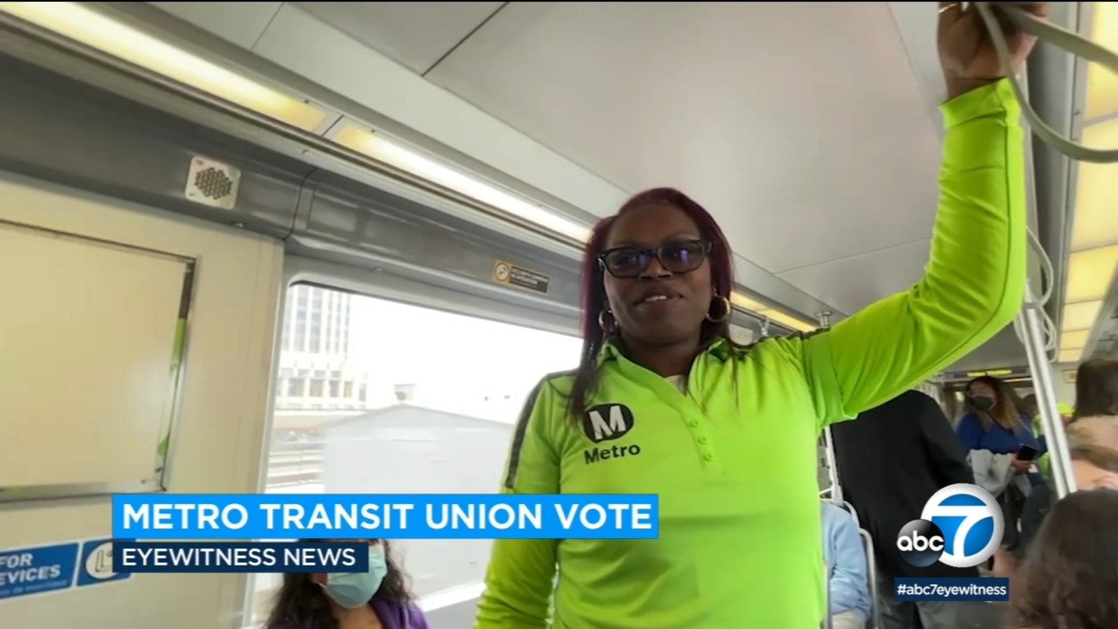 LA County Metro's Ambassadors voting on whether to unionize - ABC7 Los ...