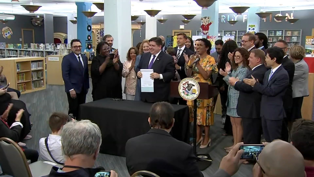 Illinois Gov. JB Pritzker signs anti-book ban legislation