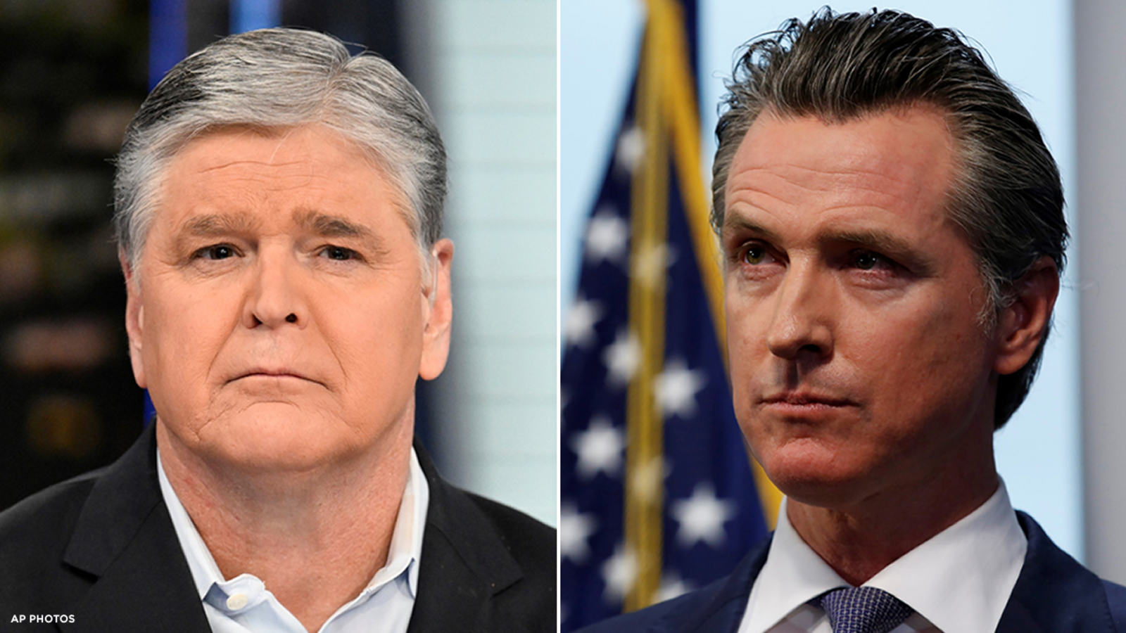 Gov. Newsom spars with Fox News host Hannity over Biden, immigration