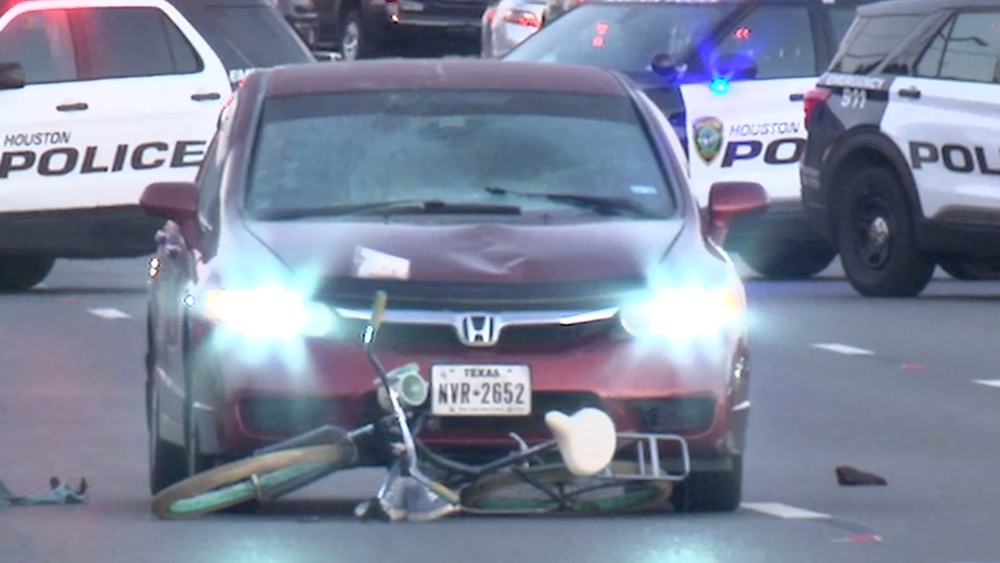Bicyclist hit and killed by driver possibly distracted by police chase