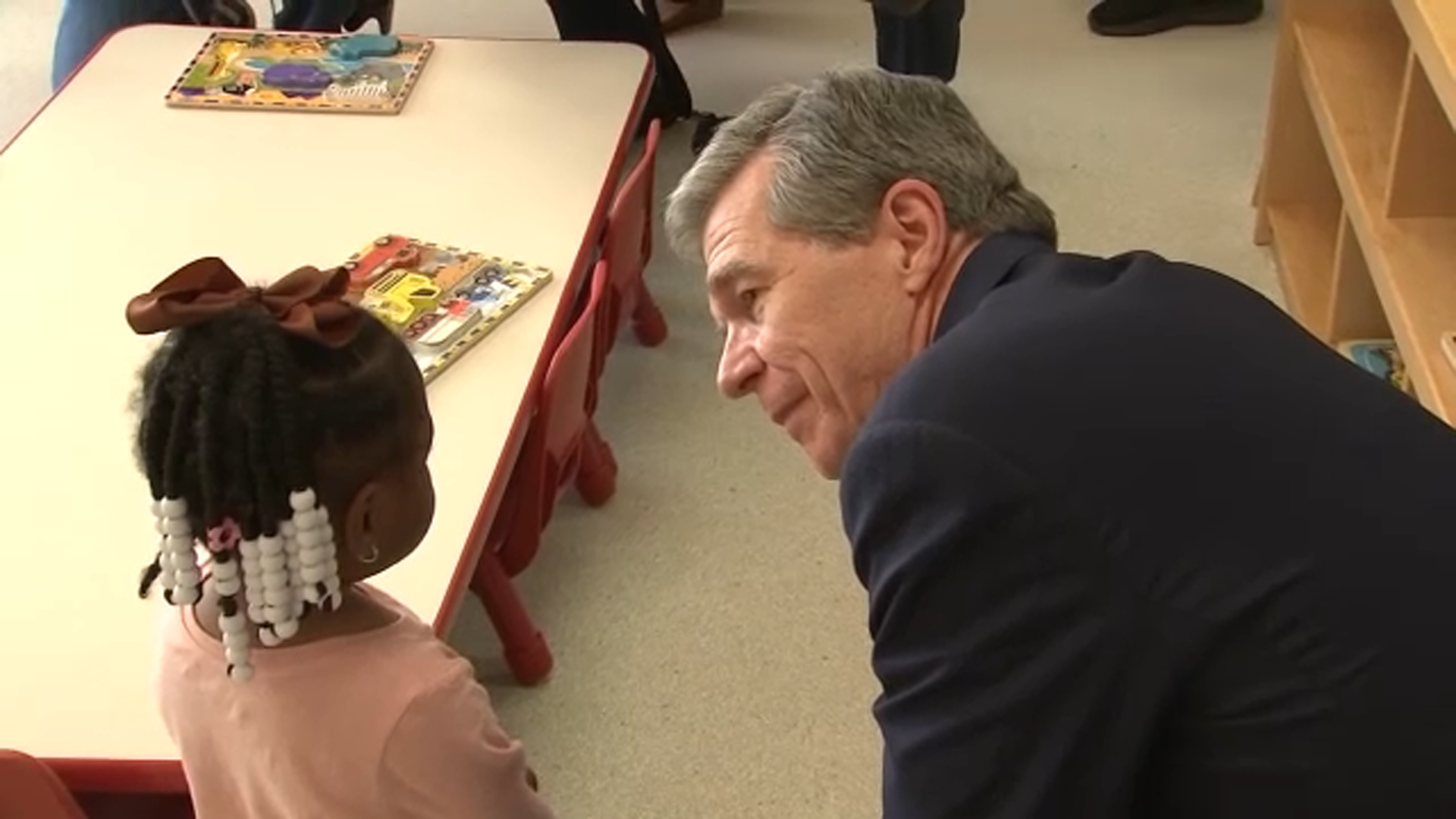 Gov. Roy Cooper calls on Congress to increase funding for child care as parents lament costs - Vimarsana News