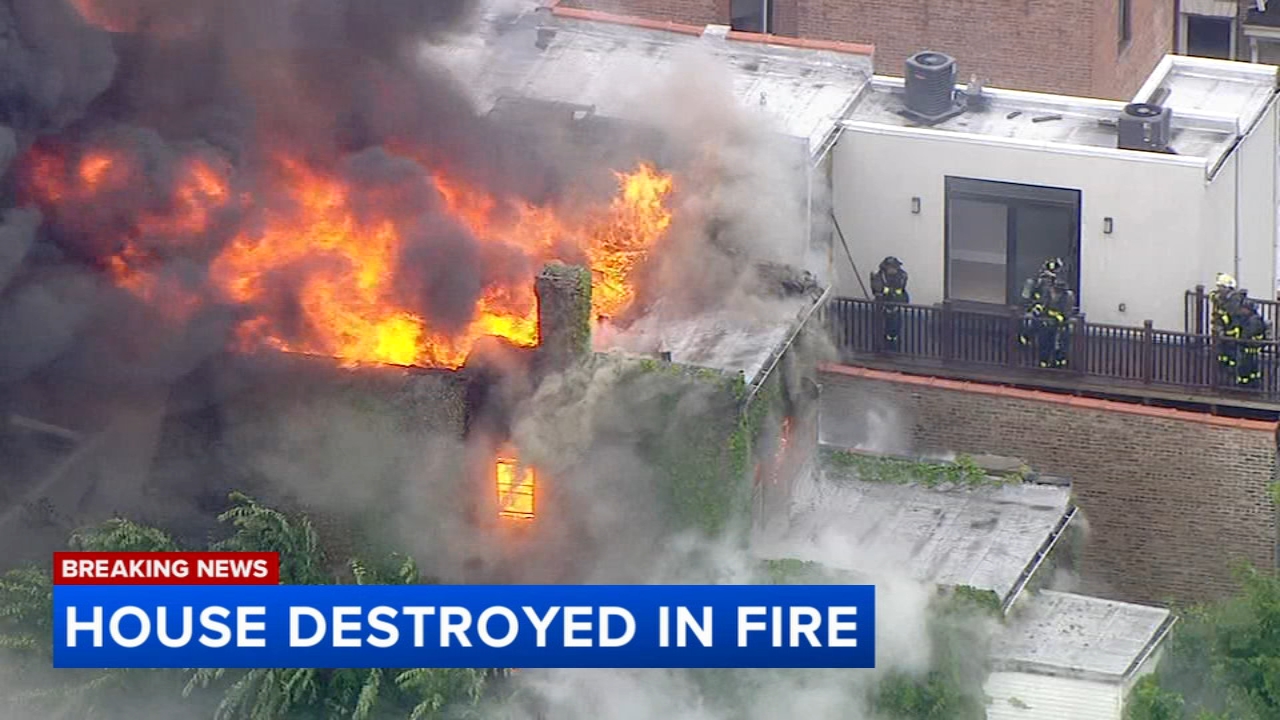 House destroyed in large fire on South Side